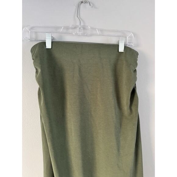 NWT OGL Moss Green Mermaid Maxi Skirt Pull On Women’s Size Small - Picture 6 of 8